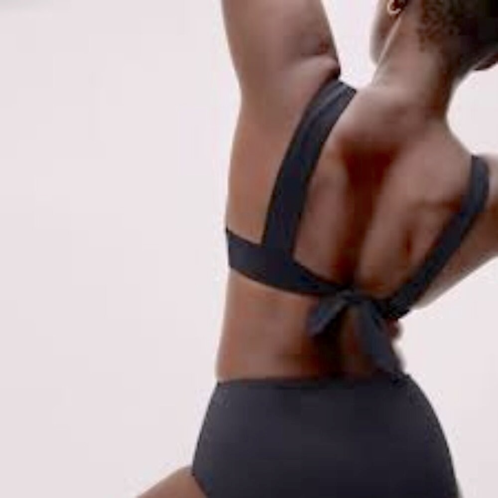 Everlane The Triangle Bikini Tie-BackTop Black/M